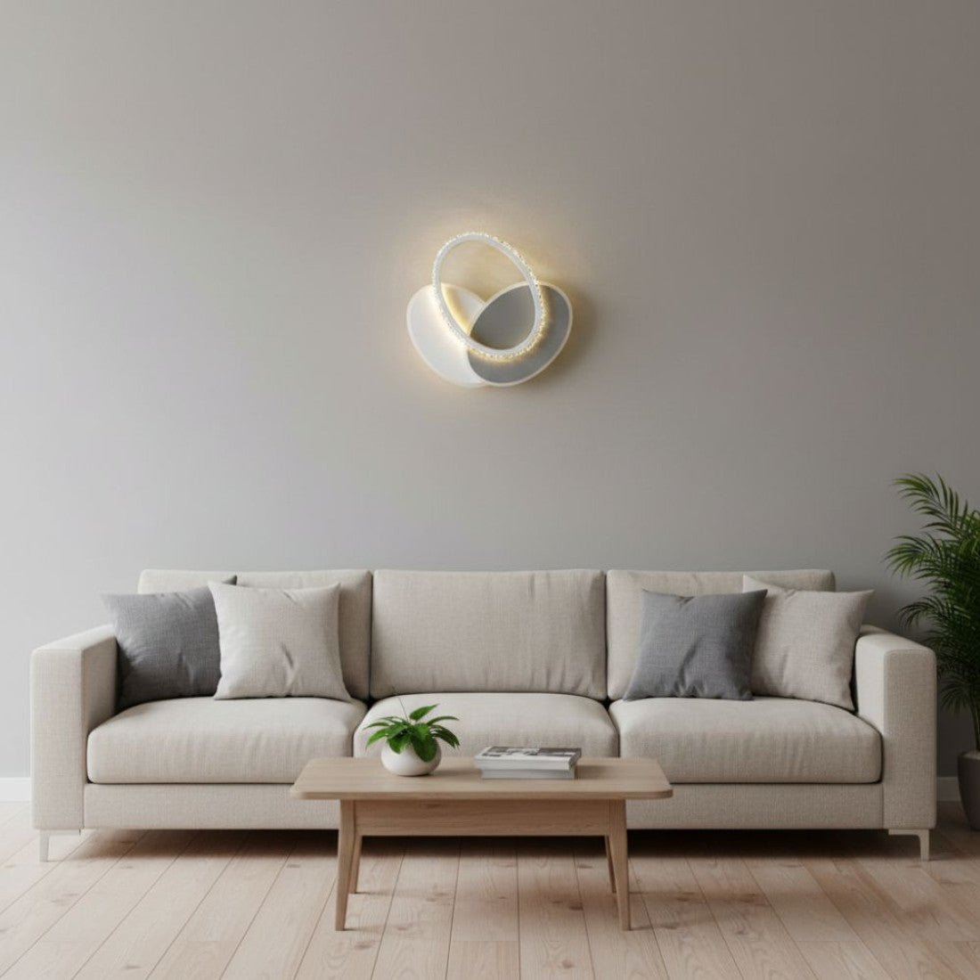 Aplica LED Cerc